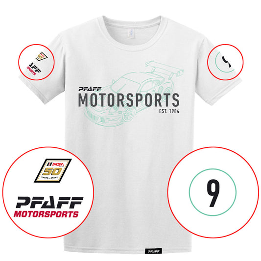Pfaff Racing Performance Tee - White