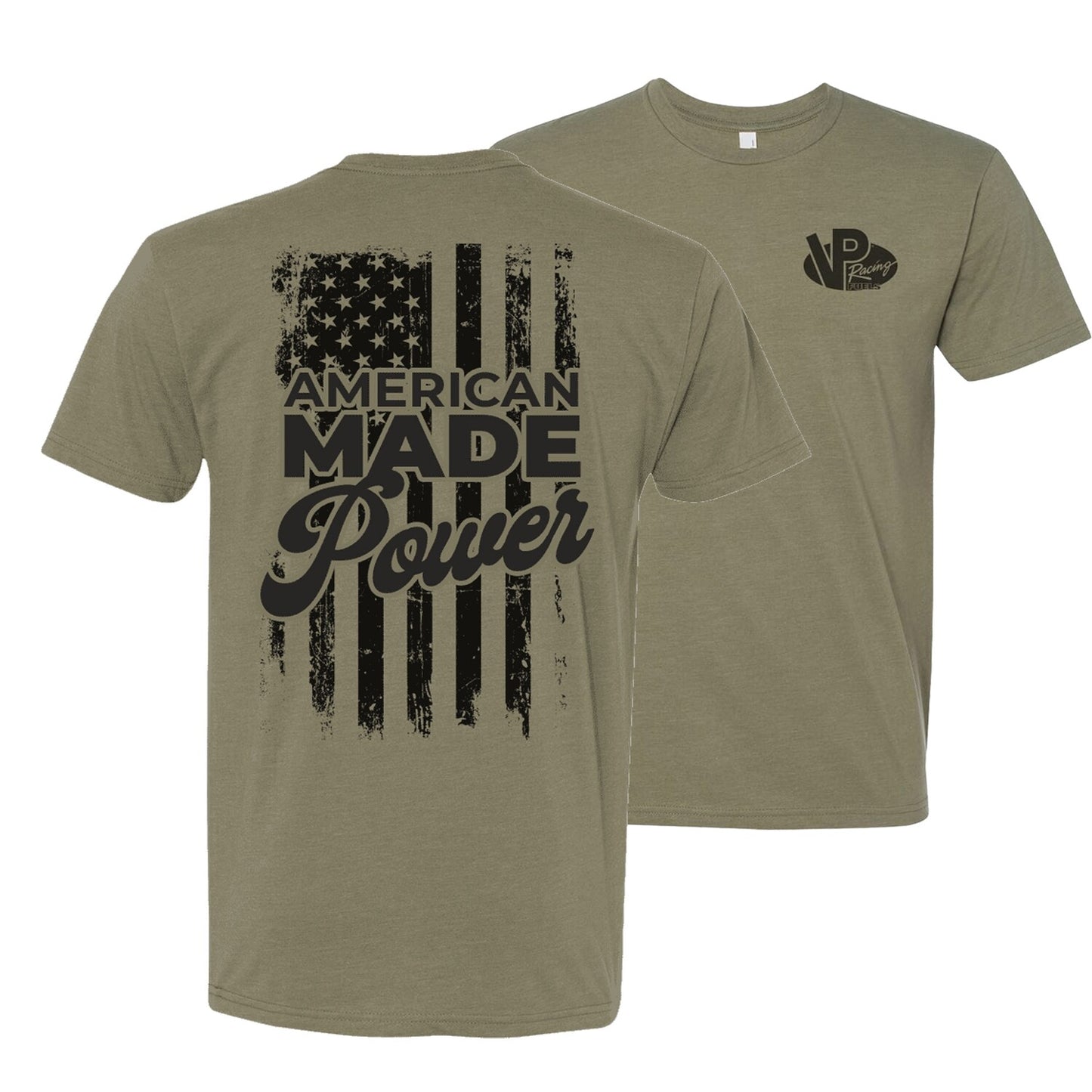 VP Fuels American Made Power Tee - Military Green